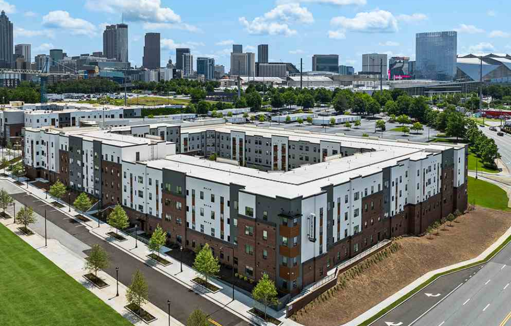 Ribbon-cutting ceremony at Legacy at Herndon Square Phase II