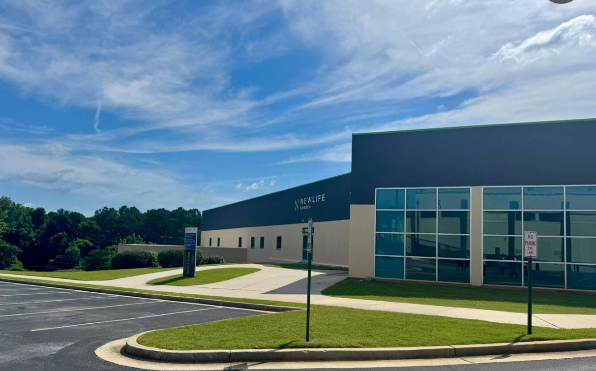 The New Life Church building that houses the new South DeKalb Day Center